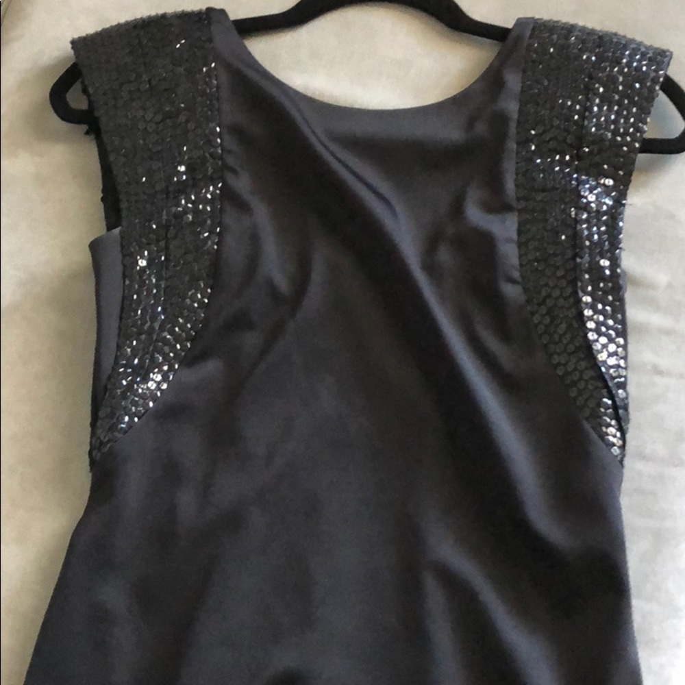 Sequence armed aqua dress